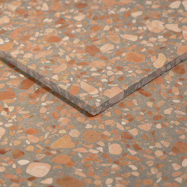Pesca Grigia 16x16 Terrazzo Tile