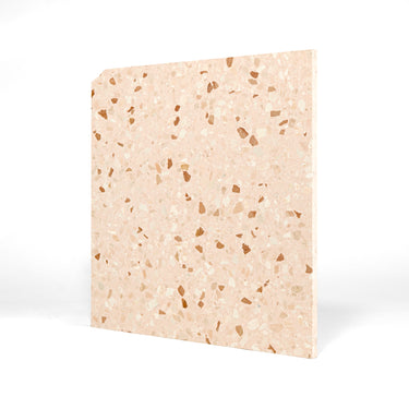 Pale Pink 16x16 Terrazzo Tile