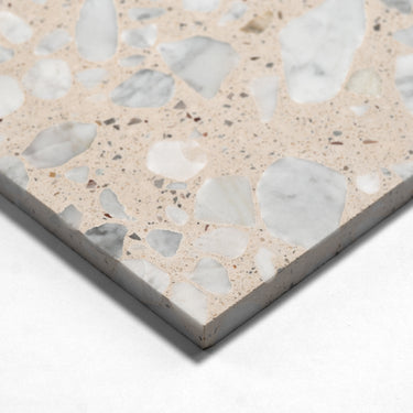 Sand 16x16 Terrazzo Tile