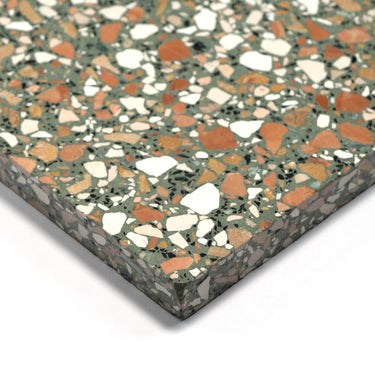 Verde Rome 16x16 Terrazzo Tile