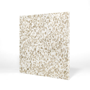 Bianco Botticino 16x16 Terrazzo Tile
