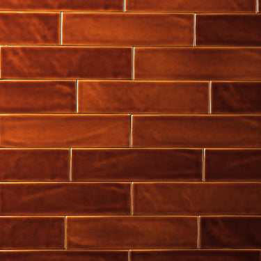 2x8 Amberwood Glossy Ceramic Tile