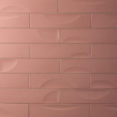 Fasi-Lunari 2.5X10 Concave Cotto Ceramic Tile