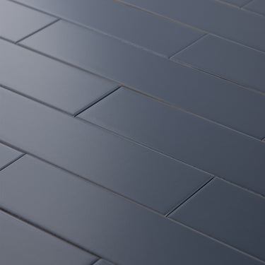 Fasi-Lunari 2.5X10 Base Midnight Blue Ceramic Tile