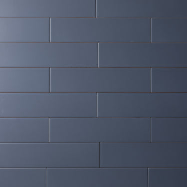 Fasi-Lunari 2.5X10 Base Midnight Blue Ceramic Tile