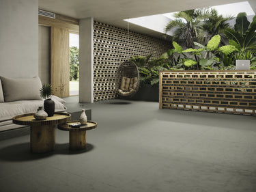 Clay 40x40 Thyme Green Full Body Porcelain Tile