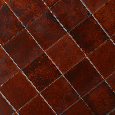 Spruzzatta 4x4 Dark Ruby Ceramic Tile