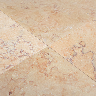Limestone 12x12 Papyrus Peach Brushed Tile