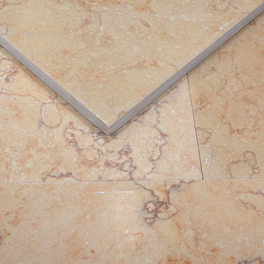 Limestone 12x12 Papyrus Peach Brushed Tile