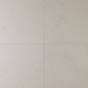 Portland Creme Limestone 16x16 Sandblasted & Leathered Tile