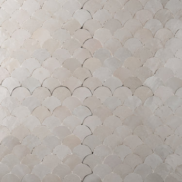 Fish Scale Moroccan Zellige Mosaic (Colorway B) | 811