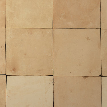 Handmade Moroccan Zellige 4x4 Raw Terracotta Tile