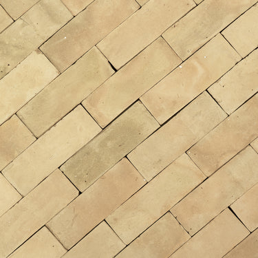 Handmade Moroccan Zellige 2x6 Raw Terracotta Plinthe Tile