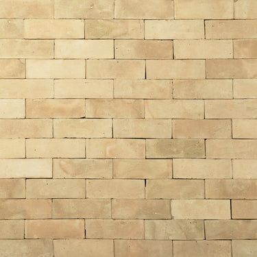 Handmade Moroccan Zellige 2x6 Raw Terracotta Plinthe Tile