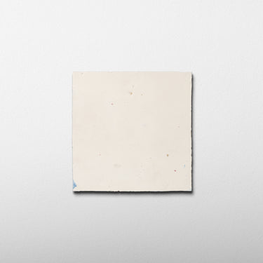 Handmade Moroccan Zellige 4x4 Blanched Almond Terracotta Tile