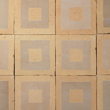 Baroque Classic 4x4 Cotton White Zellige Tile