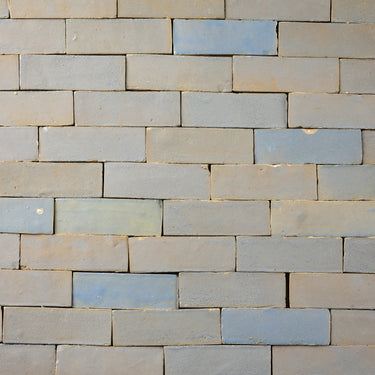 Handmade Moroccan Zellige 2x6 Rusted Grey Bejmat Terracotta Tile