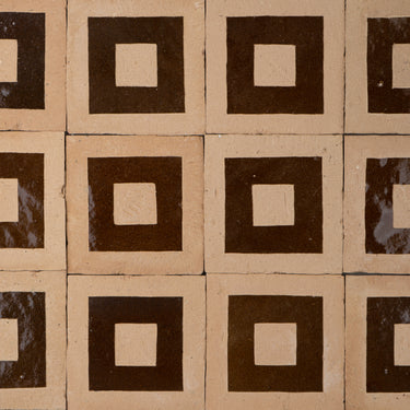 Baroque Classic 4x4 Bitter Zellige Tile