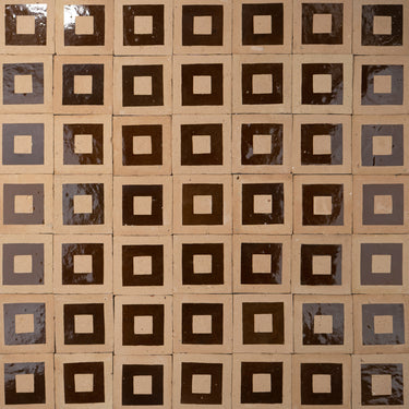 Baroque Classic 4x4 Bitter Zellige Tile