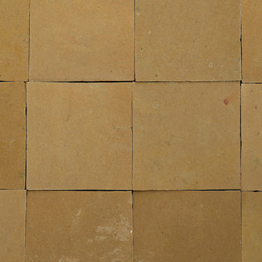 Handmade Moroccan Zellige 4x4 Peanut Terracotta Tile