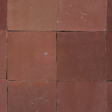 Handmade Moroccan Zellige 4x4 Dark Cinnamon Terracotta Tile