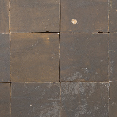 Handmade Moroccan Zellige 4x4 Mellow Rum Terracotta Tile