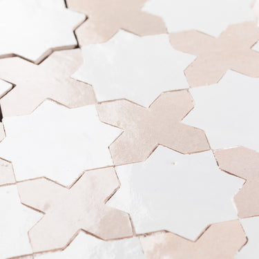 Ricalcata Morroccan Zellige Mosaic (Colorway A) | 834-801