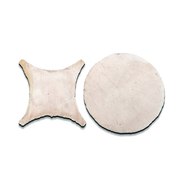 Malaga White Círculo 12x12 Terracotta Tile