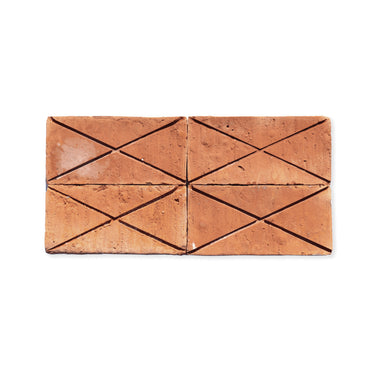 Agres Fawn 10-3/8 x 5-1/4 in Terracotta Tile