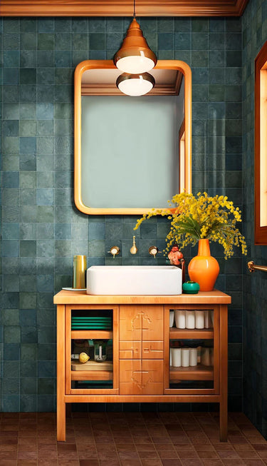 Stardust Regular Forest Green Porcelain Tile