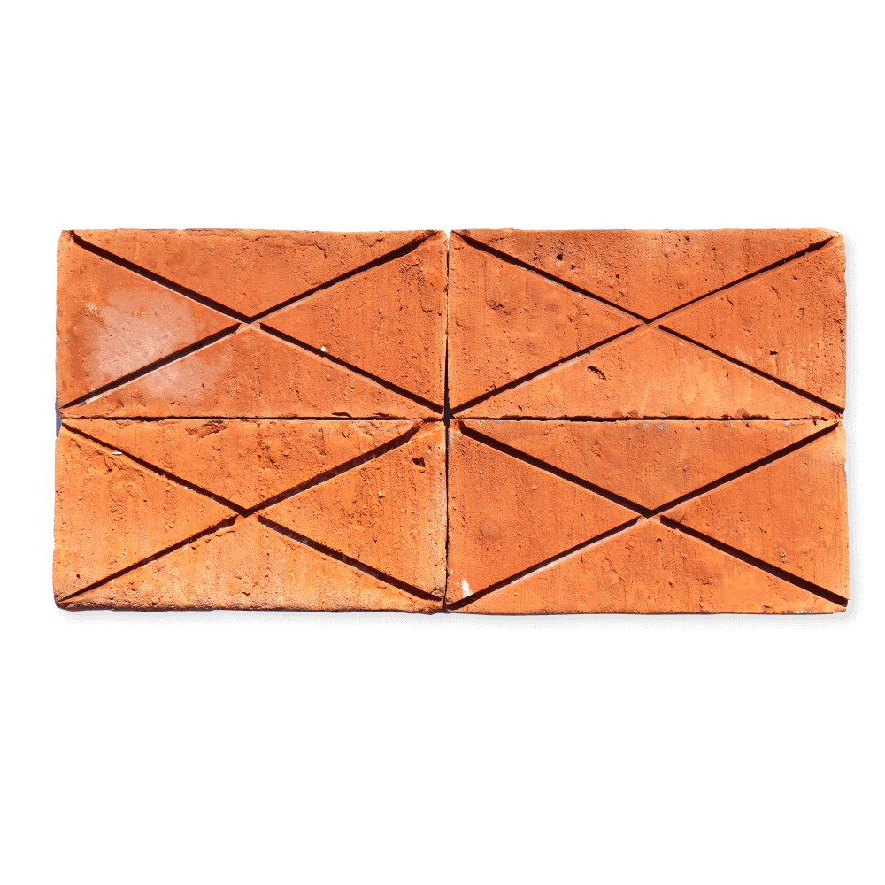Agres Fawn 10-3/8 x 5-1/4 in Terracotta Tile