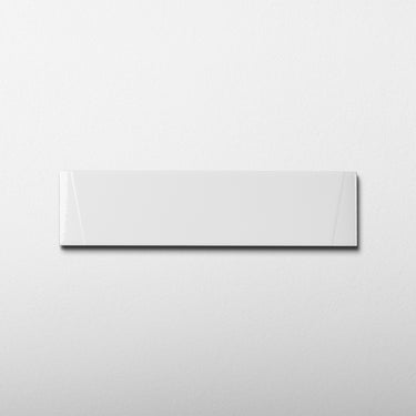 Arcuato Swan White Glossy Ceramic Tile