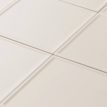 Linear Frame Pear Skin 5x5 Matte Ceramic Tile