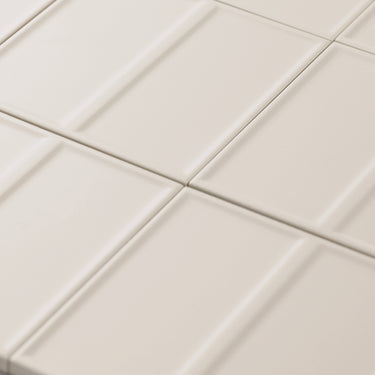 Linear Line Pear Skin 5x5 Matte Ceramic Tile