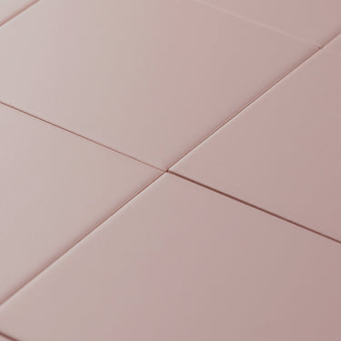 Linear Smooth Withered Clay 5x5 Matte Ceramic Tile