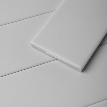 City Brick 2.5x10 Cloud Grey Matte Porcelain Tile