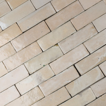 Handmade Moroccan Zellige 2x6 Soil Bejmat Terracotta Tile