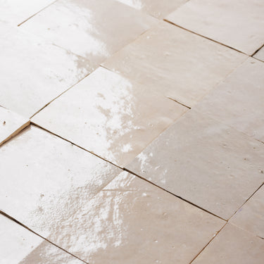 Handmade Moroccan Zellige 4x4 Lavender Blush Terracotta Tile