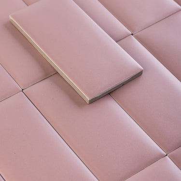 Biscotti 2.25x4.5 Cotton Candy Matte Porcelain Tile