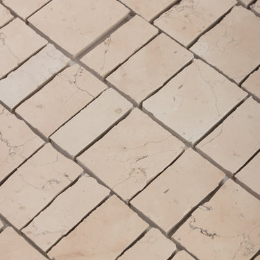 Piano Rosa Perlino Marble Honed Mosaic Tile