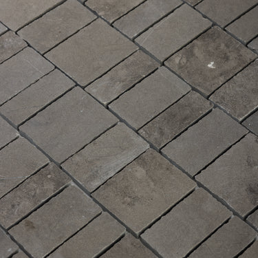 Piano Grigio Foussana Limestone Honed Mosaic Tile