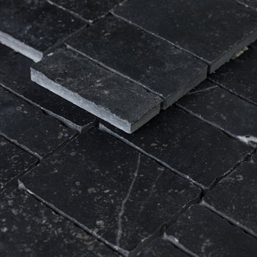 Piano Belgian Bluestone Limestone Honed Mosaic Tile
