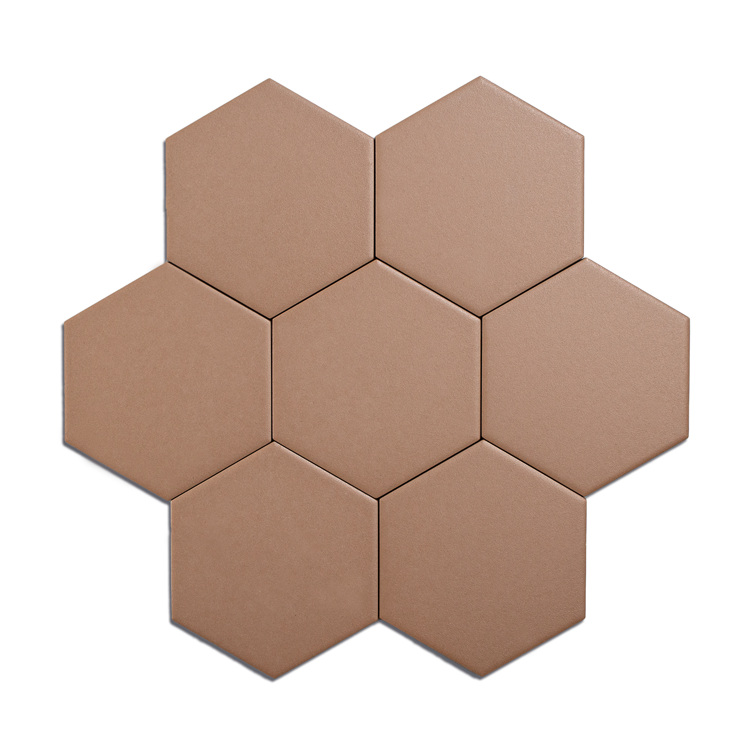 Pastello Hexagon Summer Tan Tile