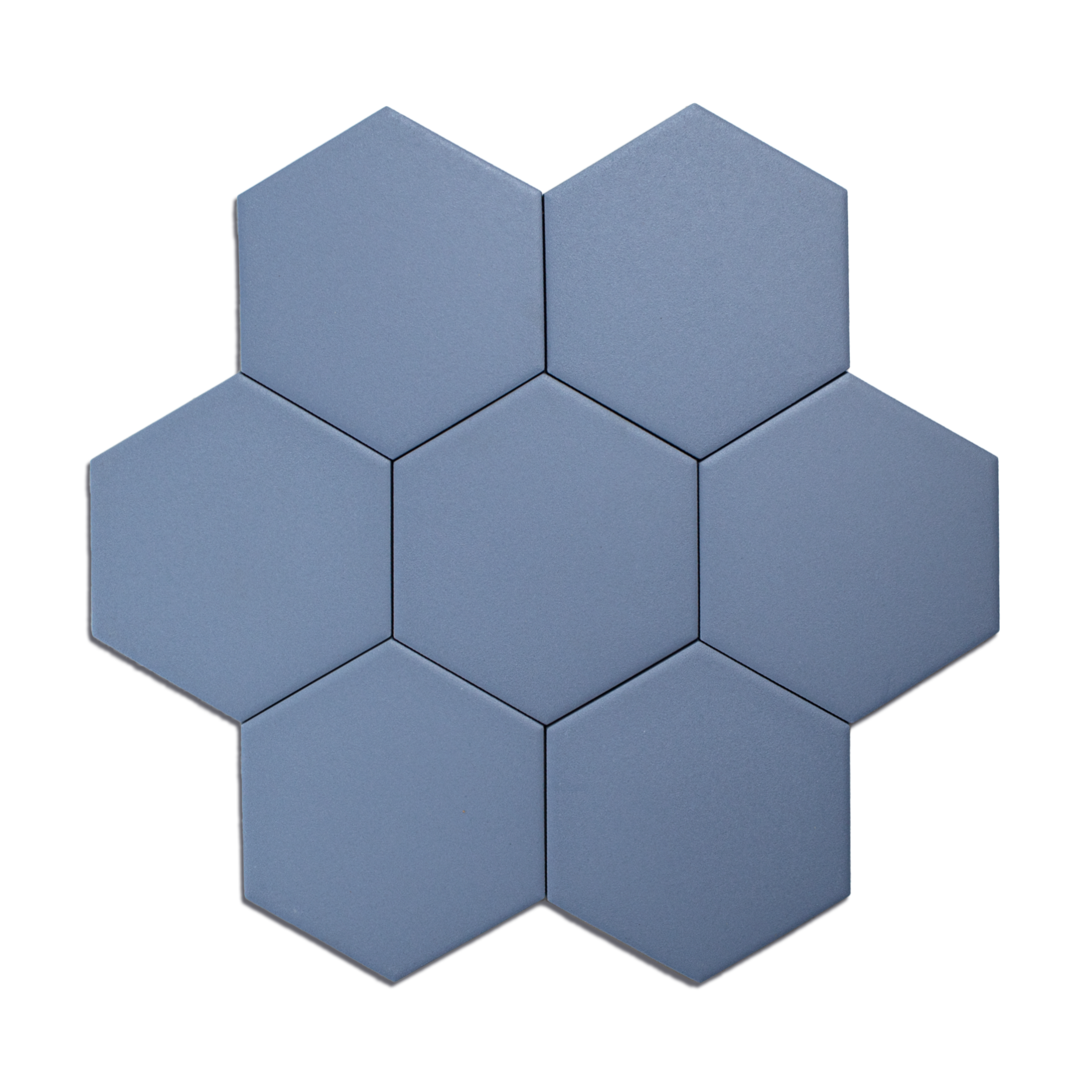 Pastello Hexagon Zenith Blue Tile