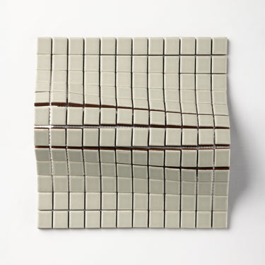 Quadrati Mezzo | Canyon Dust 1x1" Square Matte Mosaic Tile