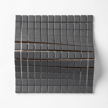 Quadrati Mezzo | Ferrum 1x1" Square Matte Mosaic Tile