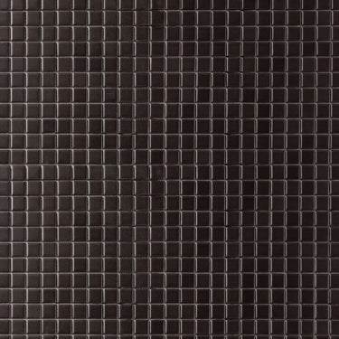 Quadrati Mezzo | Mississippi Mud 1x1" Square Matte Mosaic Tile