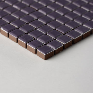 Quadrati Piccoli | Royal Purple 1/2x1/2" Square Matte Mosaic Tile