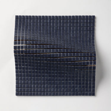 Quadrati Piccoli | Prussian Night 1/2x1/2" Square Matte Mosaic Tile