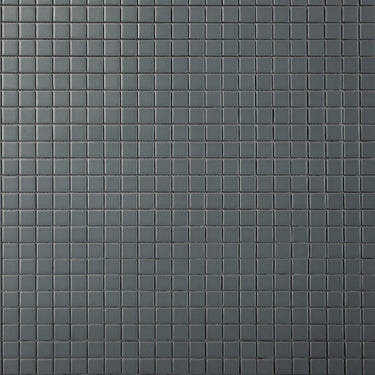 Quadrati Mezzo | Grey Shingle 1x1" Square Matte Mosaic Tile
